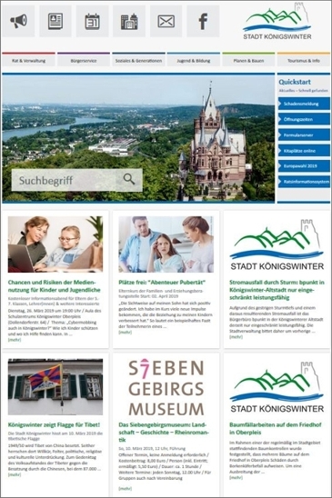 Webseite Königswinter